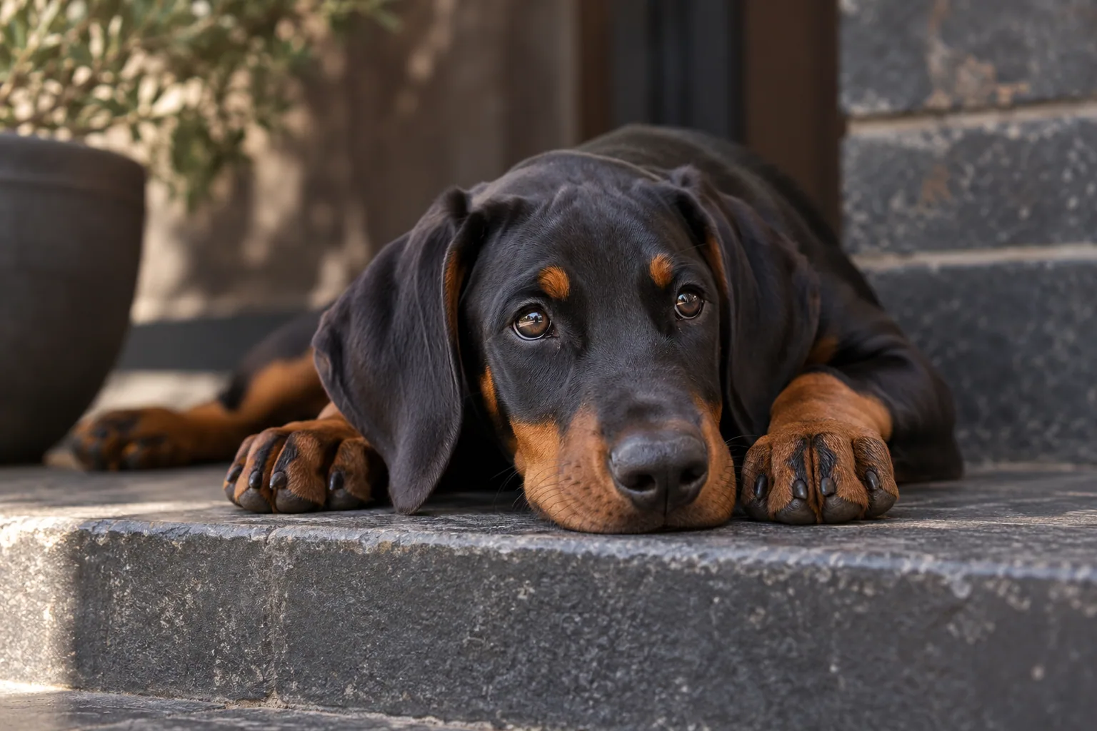 Štene dobermana